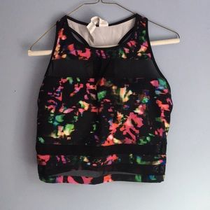 Fabletics workout cropped tank